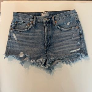 Agolde Parker vintage cut off shorts
